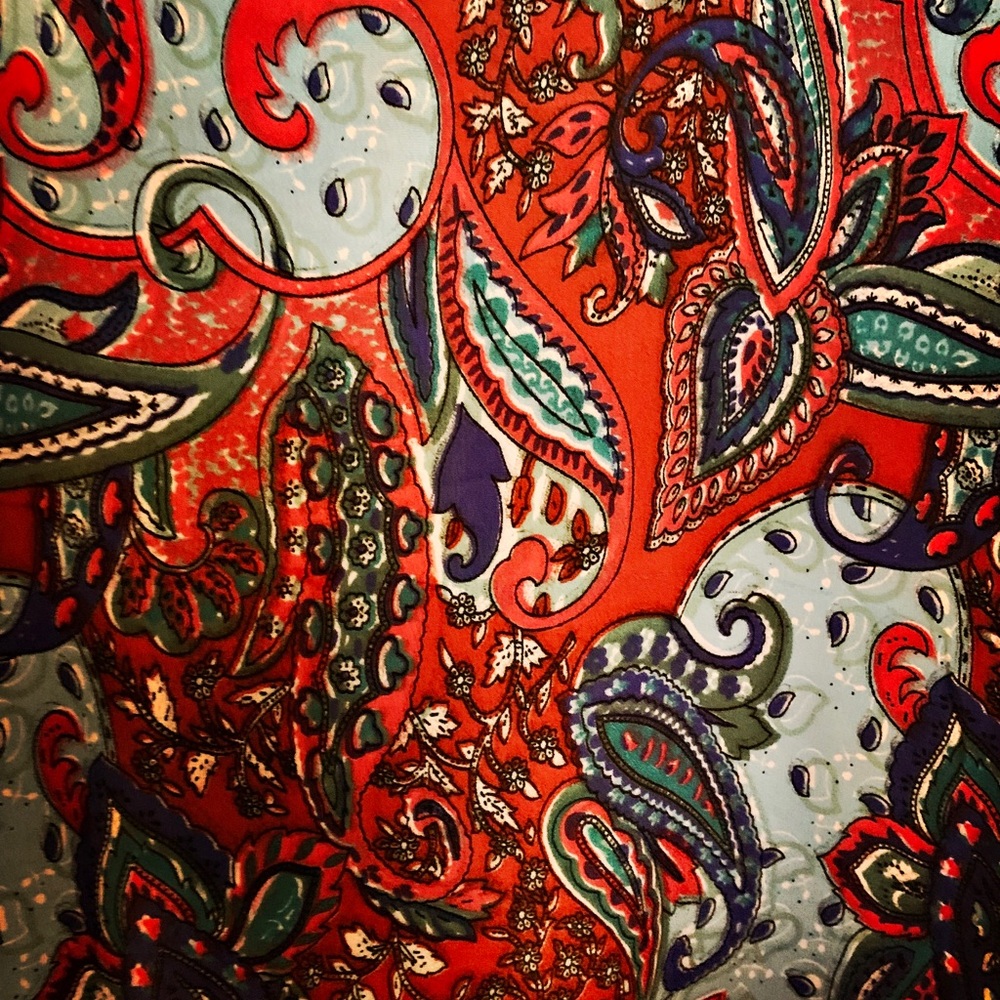 Blue Paisley Tunic - Picture 2 of 3